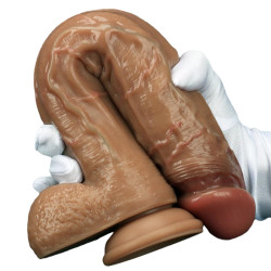 RealCockz Gode Realink 26 x 5.3cm Marron